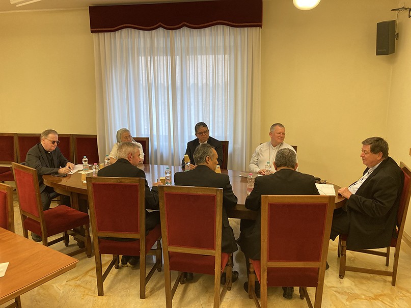 Nowy zarząd CELAM z wizytą w Dykasterii